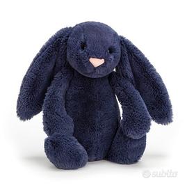 Peluche coniglio blu