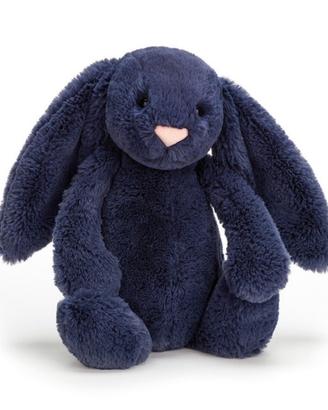 Peluche coniglio blu