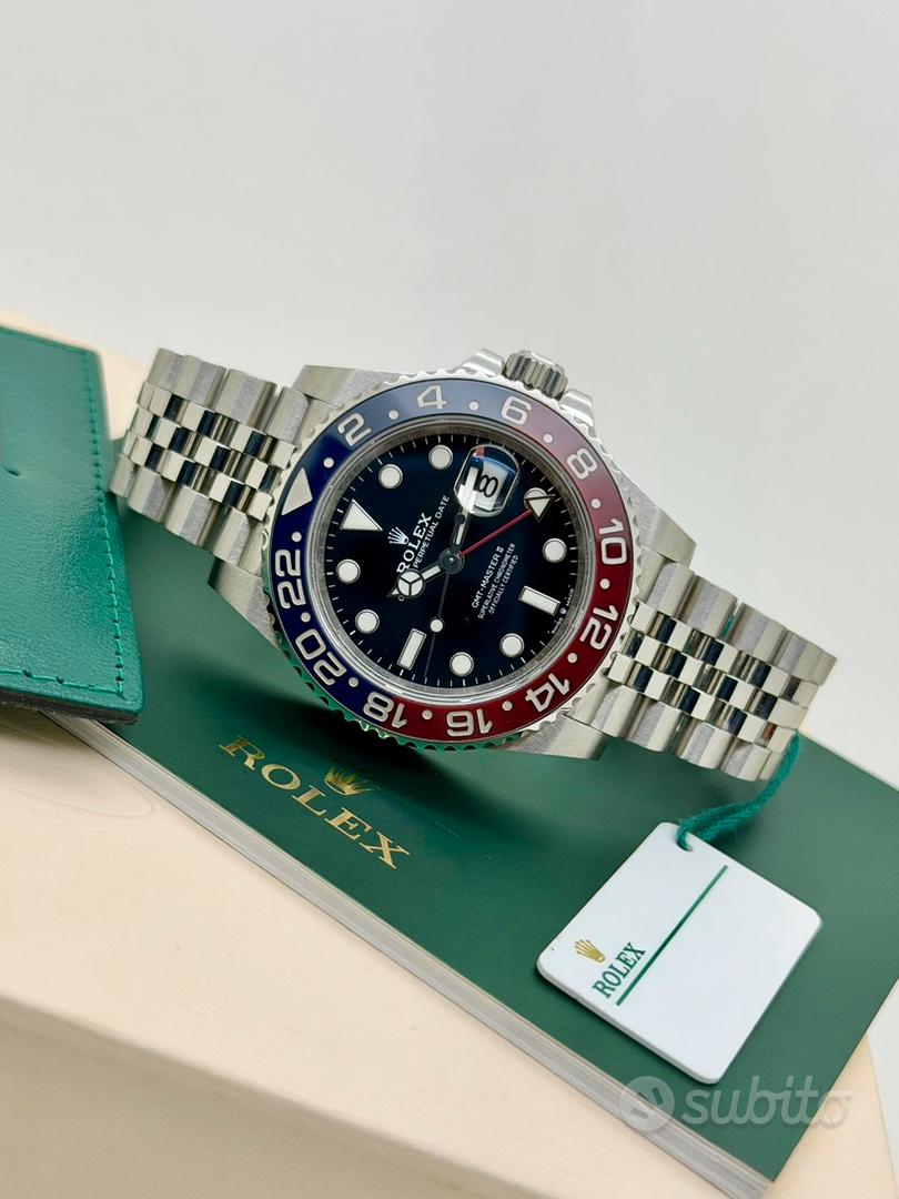Rolex Gmt Master 2 Pepsi Jubilee - Abbigliamento e Accessori In vendita ...