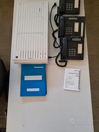 Centralino telefonico con terminali PANASONIC