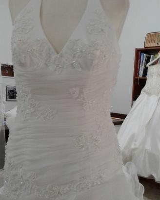 Abito sposa artigianale