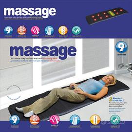 Materassino massaggiante corpo e riscaldante