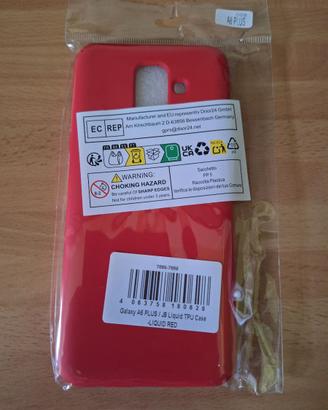 cover in silicone liquido per Galaxy A6 PLUS 2018