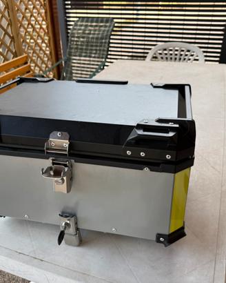 Baule alluminio per moto