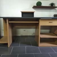 Scrivania Tavolo Porta Pc Computer Stampante Usata