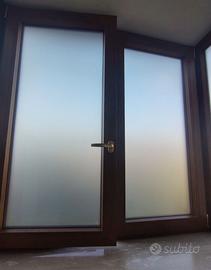 Infisso in PVC per finestra 145×140 taglio termico