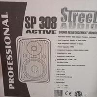 Casse Audio Street Audio SP-308A Coppia 200W