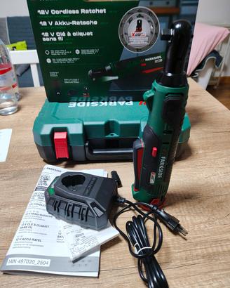 Avvitatore a cricchetto ricaricabile Parkside 12V