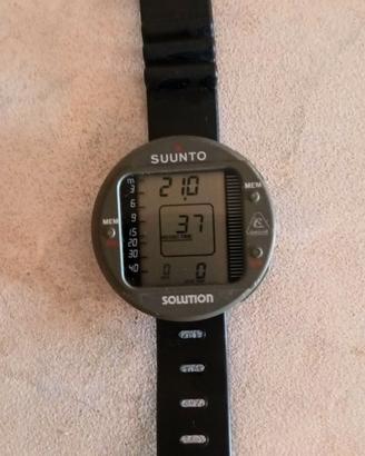 computer subacqueo da polso suunto solution