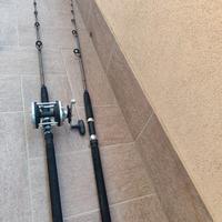 Canne da pesca mulinello rotante