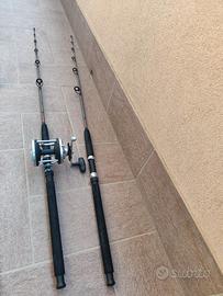 Canne da pesca mulinello rotante