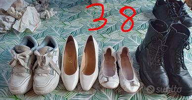 scarpe da donna 36/37/38 (3 paia)