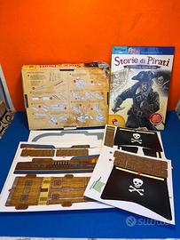 ibro "Storie di Pirati" Lisciani - Piccolo Genio +