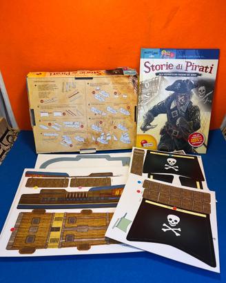ibro "Storie di Pirati" Lisciani - Piccolo Genio +