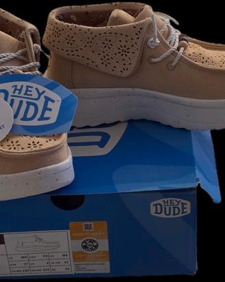 Hey Dude Wendy Peak Fold Boot Suede n. 37 nuovo 
