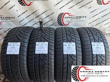 4 PNEUMATICI 225/40 R18 ROADX INVERNALI 90%