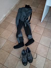 Scarpa per waders taglia 42 + waders omaggio
