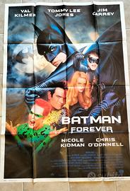Manifesto originale Batman Forever 