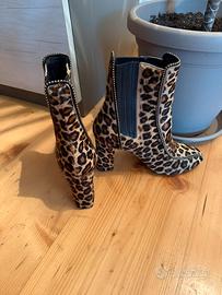Stivaletti Just Cavalli leopardati originali