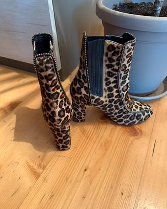 Stivaletti Just Cavalli leopardati originali