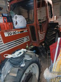  fiat trattore 70/90 e attrezzatura