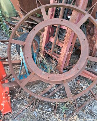 ruota ferro per Fiat 850 1000 e 1300