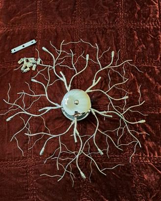 plafoniera led moderna di design 10 luci