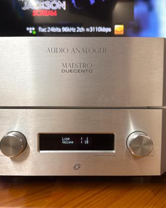 Audio analogue maestro duecento