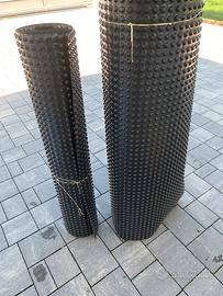 Membrana bugnata in HDPE per drenaggio