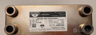 Scambiatore di calore zilmet a 40 piastre