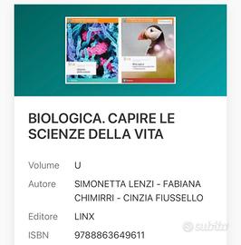 BIOLOGICA. CAPIRE LE SCIENZE DELLA VITA