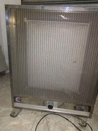 STUFA A DOPPIO USO A GAS ED ELETTRICA SENZA CANNA