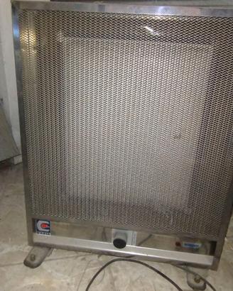 STUFA A DOPPIO USO A GAS ED ELETTRICA SENZA CANNA