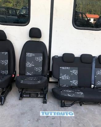 Sedili Fiat Qubo 2015 stoffa nera