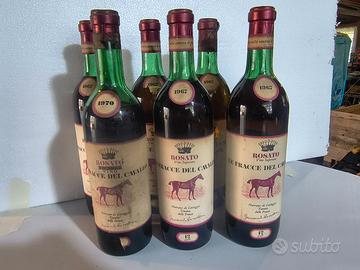 VINI DA COLLEZIONE LE FRACCE annate 1967-68-70
