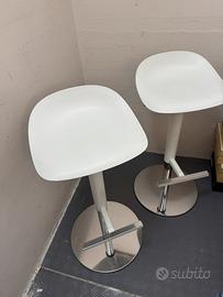 Sgabelli sedie bar/isola  bianchi
