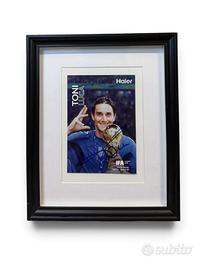 Foto incorniciata Luca Toni Italia 2006 con prova