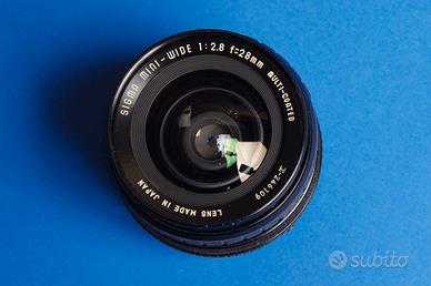 Sigma Mini-Wide 2.8 / 28mm Macro - Pentax PK