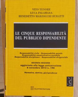 le 5 responsabilità del pubblico dipendente 