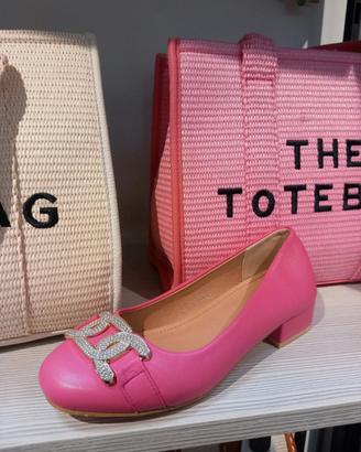 ballerine con brillantini n. 40