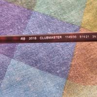 ray ban clubmaster rb 3016 1145/30 5121 3n