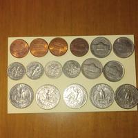 monete americane in blocco