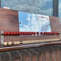 Insegna segnapunti biliardo vintage anni 70 80