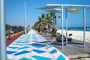 Appartamento su due piani con grande terrazza