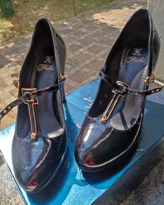 Scarpe Fabi Couture n.39 pelle nera