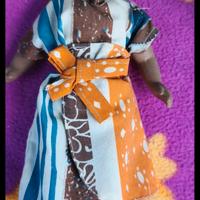 Coppia di Bambole Vintage Completamente In Porcell