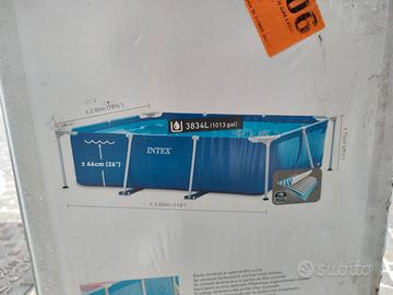 Piscina è 3 x 2 x 0,75