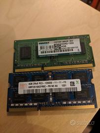 Sodimm Ram DDR3 per pc portatile 8gb