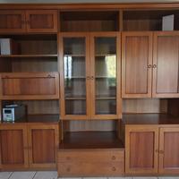 Mobile soggiorno tinta noce