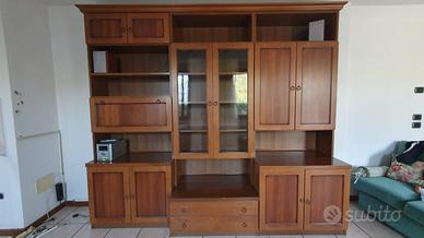 Mobile soggiorno tinta noce